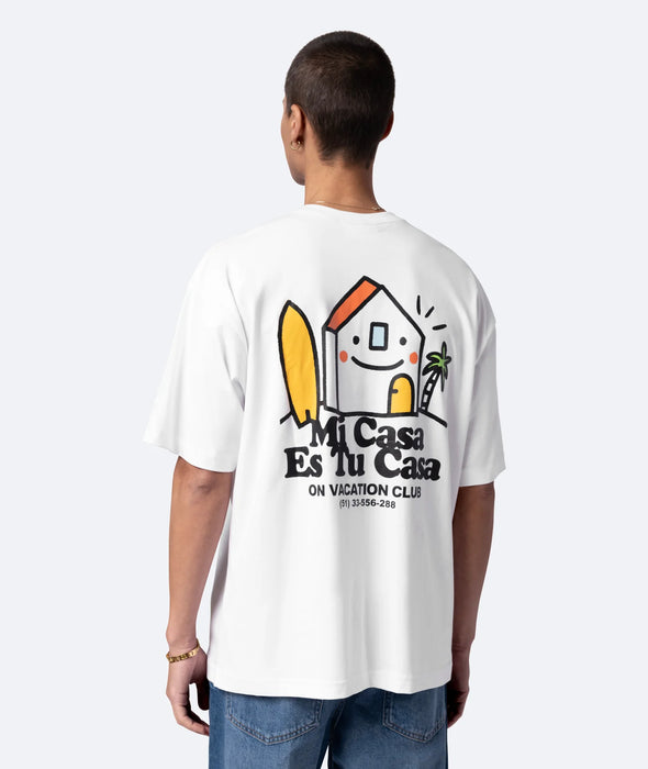 MI CASA T-SHIRT - WHITE