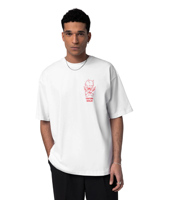 DEVIL'S SOUND T-SHIRT - WHITE