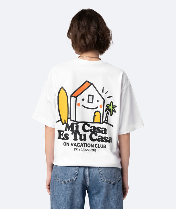 MI CASA T-SHIRT - WHITE