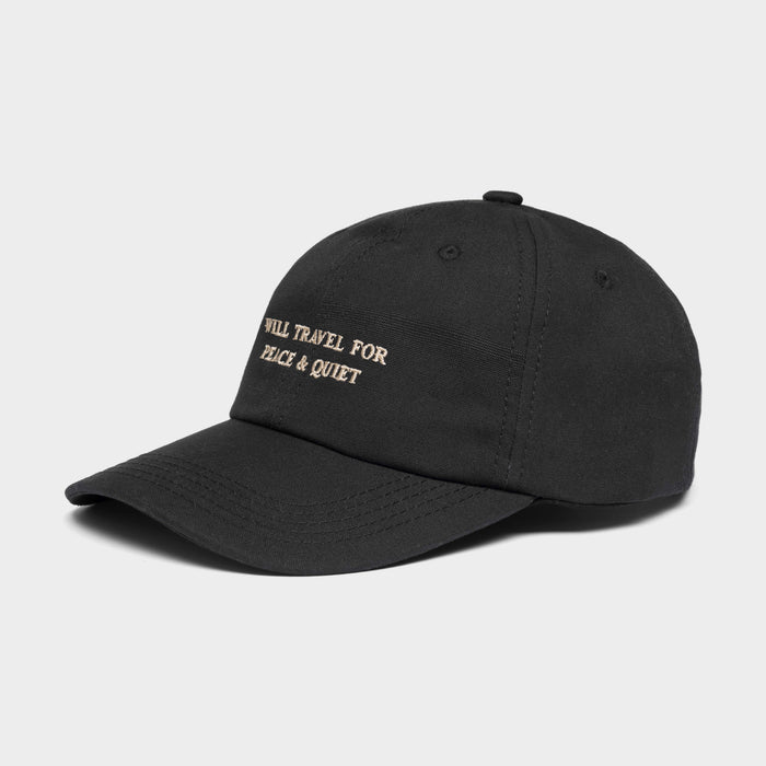 CASQUETTE SOUPLE - Slussen Will Travel - NOIR