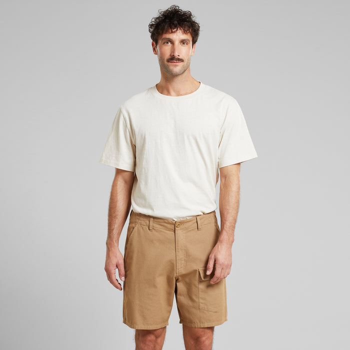 Cargo Shorts Muddus Canvas - Kelp Beige