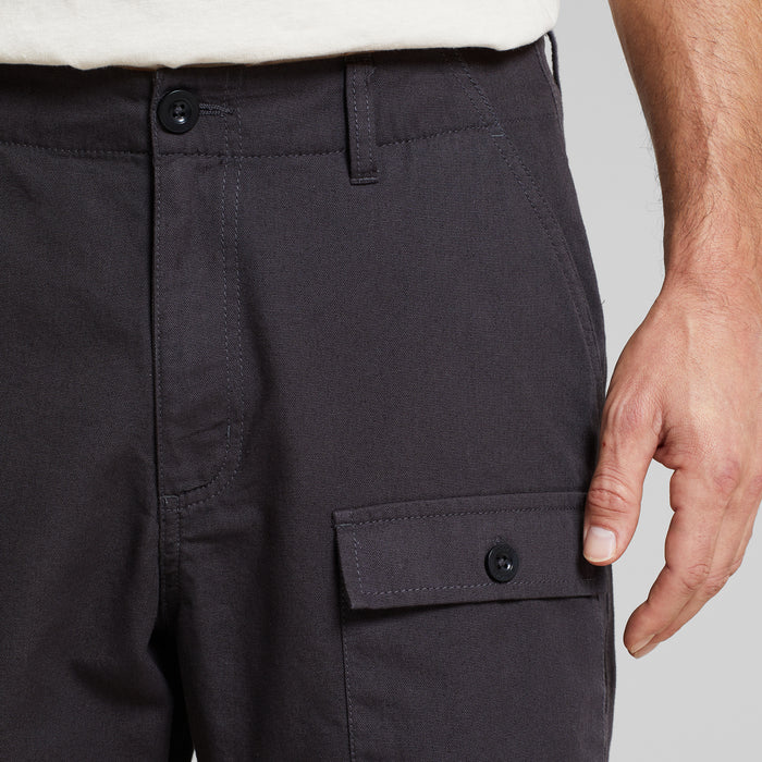 Cargo Shorts Muddus Canvas - Phantom Black