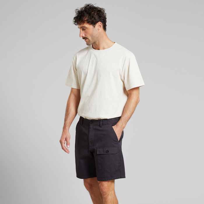 Cargo Shorts Muddus Canvas - Phantom Black