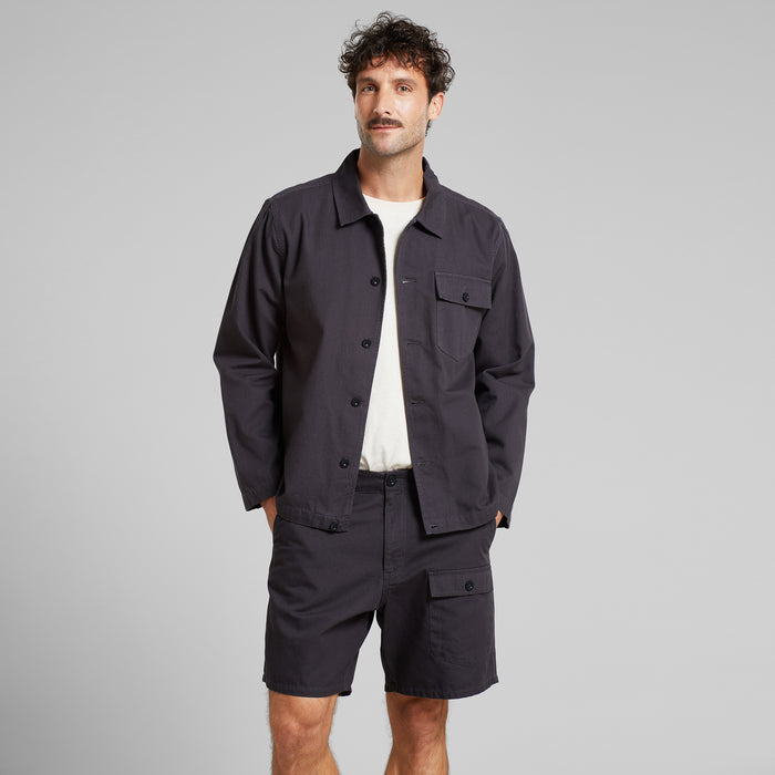 Cargo Shorts Muddus Canvas - Phantom Black