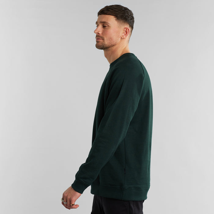 MALMOE BASE - Dark Green Sweatshirt