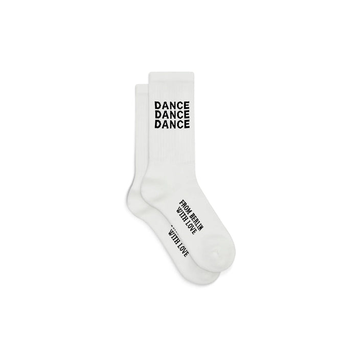 Dance Tennis Socks - White