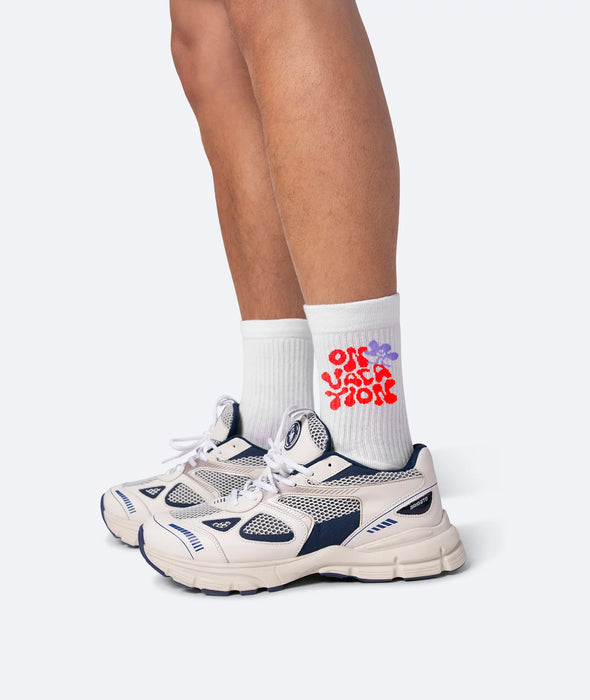 GOODLIFE CLUB TENNIS SOCKS - WHITE