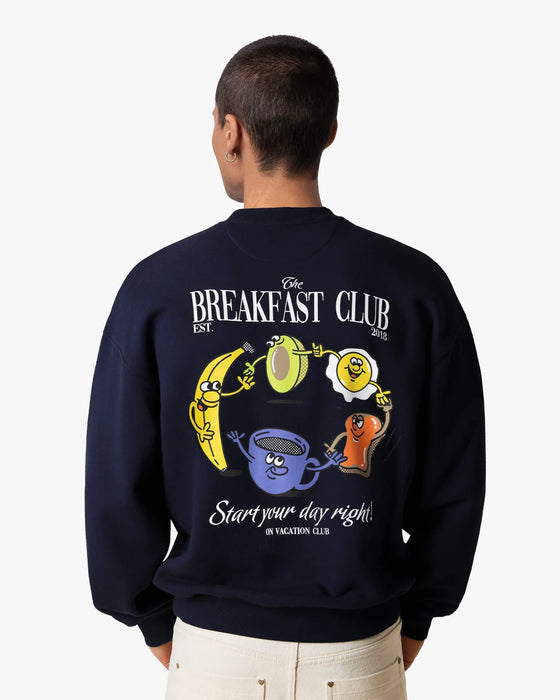 Breakfast Club Sweater - Navy