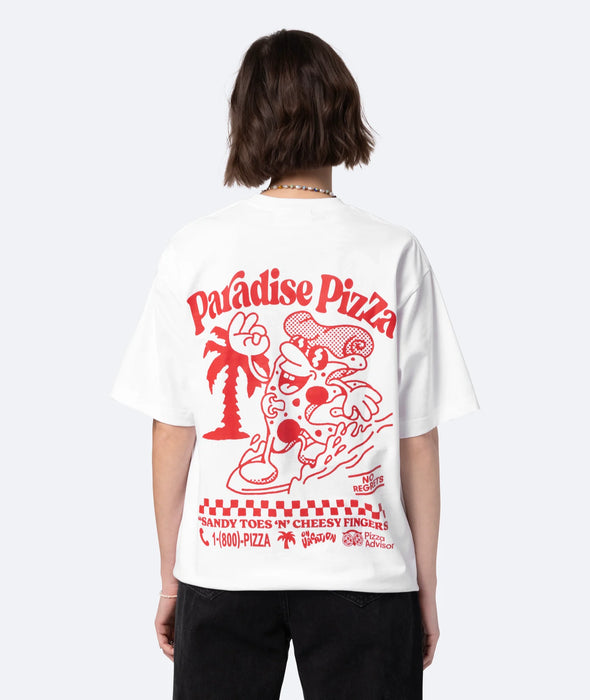 Paradise Pizza T-Shirt - White