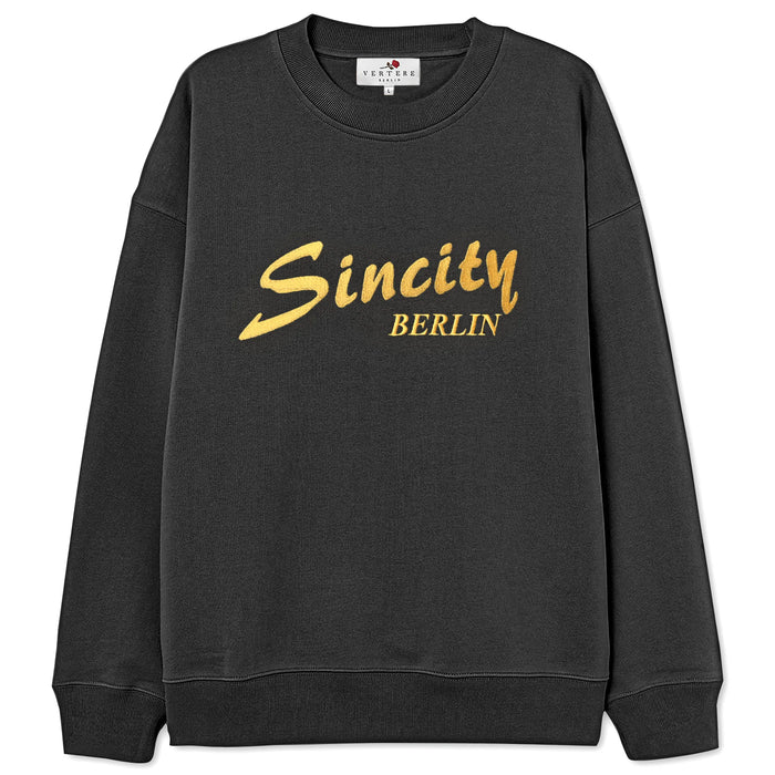 SINCITY SUMMER SWEATER UNISEX - Sweatshirt - Washed black