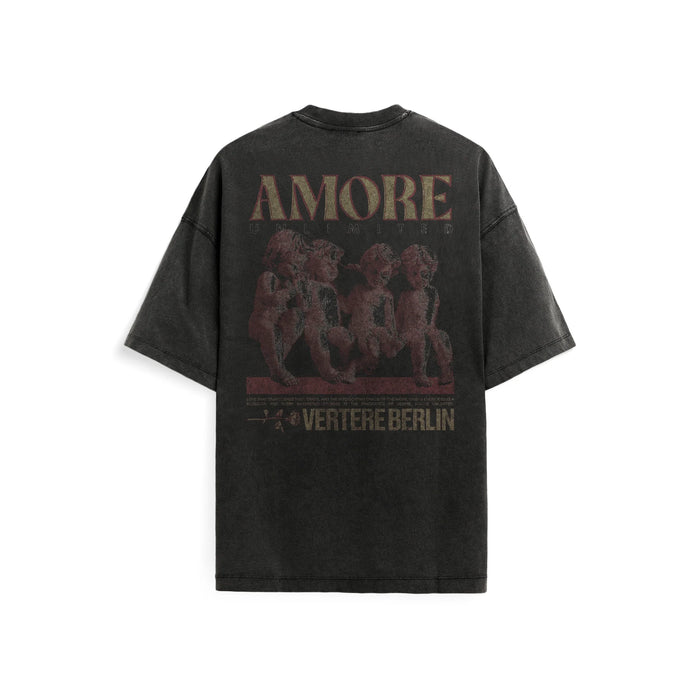 Amore Unltd. T-Shirt - Washed Black