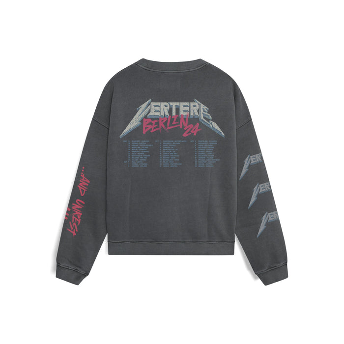 Justice Sweater - Washed Black