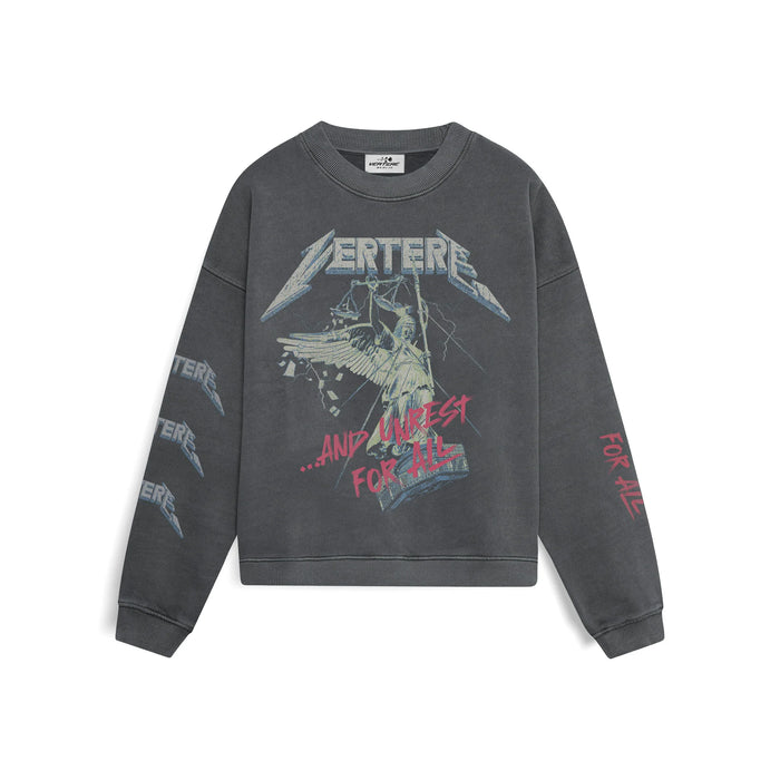 Justice Sweater - Washed Black