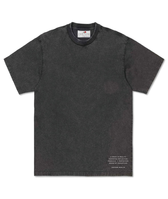 MIRROR T-SHIRT - WASHED BLACK