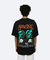 AMORE UNISEX - Print T-shirt - Black - Vertere Berlin