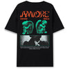 AMORE UNISEX - Print T-shirt - Black - Vertere Berlin