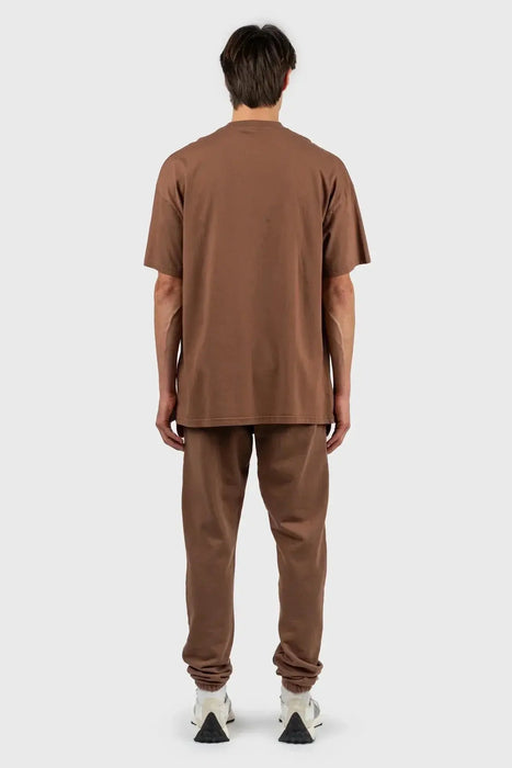 Everyday Oversized Fit - Basic T-shirt - Brown - Nu-in