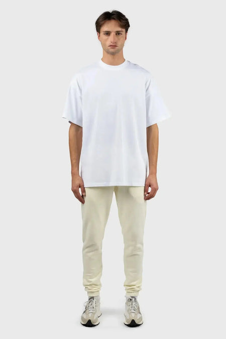 Everyday Oversized Fit - Basic T-shirt - White - Nu-in