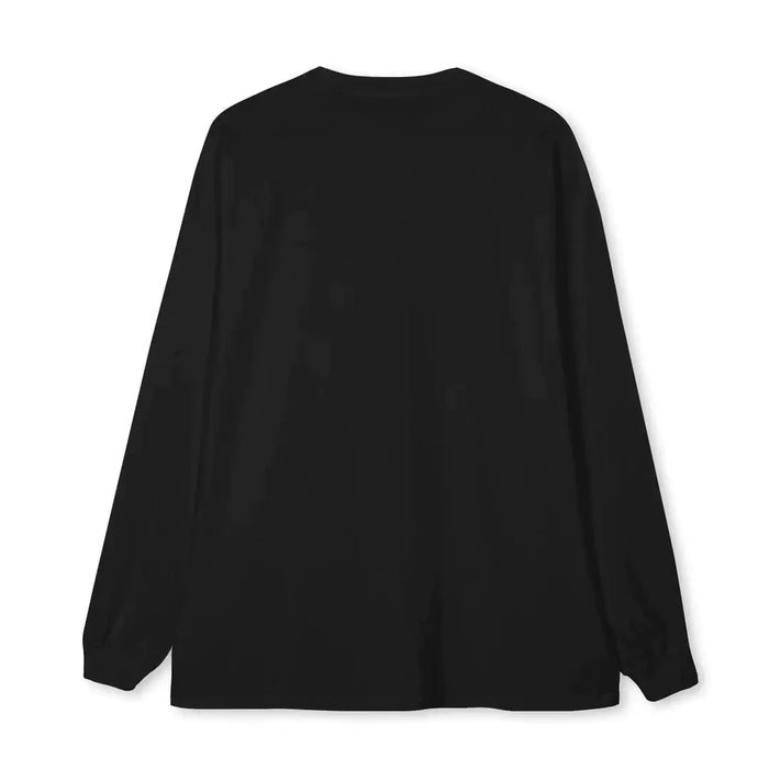 Everyday Oversized Long Sleeve - Basic Sweatshirt - Black - Nu-in