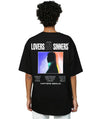 LOVERS AND SINNERS UNISEX - Print T-Shirt - Black - Vertere Berlin